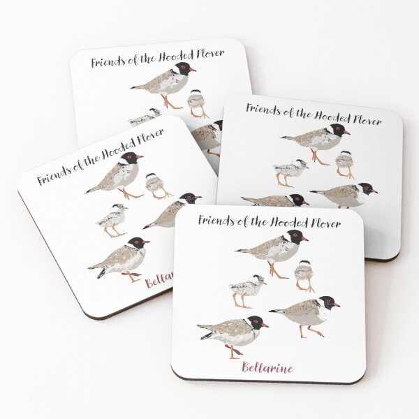 Item preview, Friends of the Hooded Plover Bellarine designed and sold by Barbara Botanica Australis.