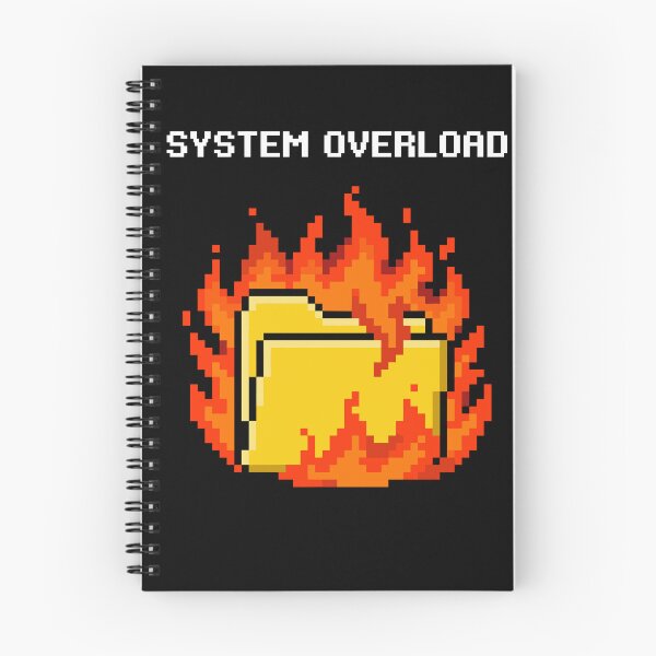 Item preview, Hot Files  Retro Computer Folder on Fire Pixel Art designed and sold by artistastshirt.