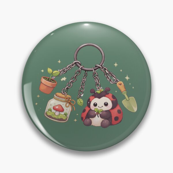 Item preview, Plant Lover Keychain designed and sold by BritPoPBrat.