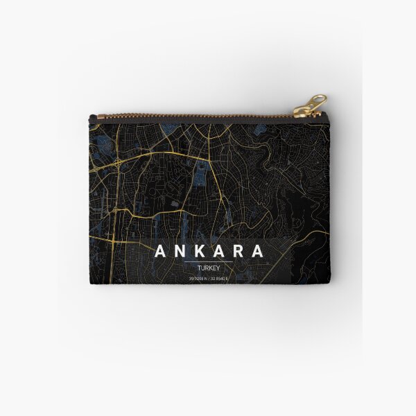 Item preview, Ankara Map Print | Minimalist Noir City Map | Ankara Wall Art Poster designed and sold by Lovely Maps.