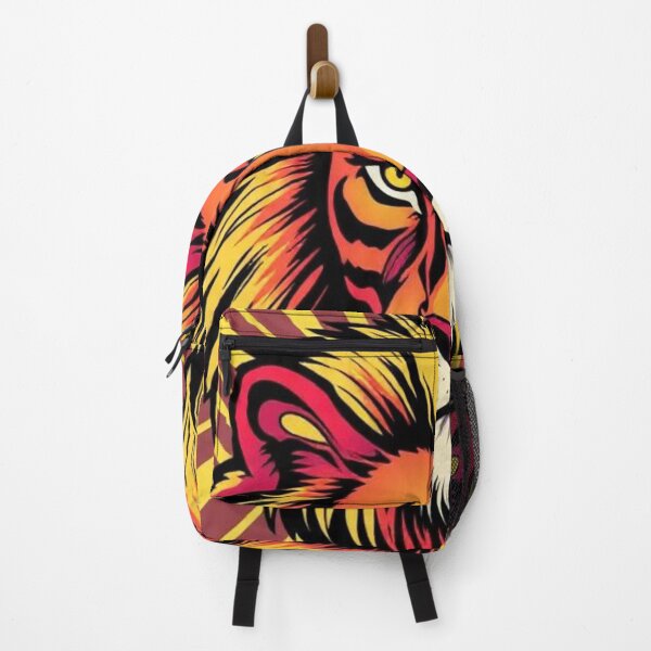 Item preview, Lion with Striped Background designed and sold by RAISC.