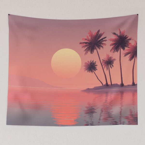 Item preview, Beautiful sunset over silent water designed and sold by anytka.