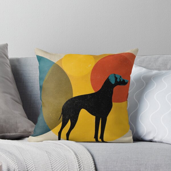 Item preview, Dog silhouette with colorful circles designed and sold by anytka.