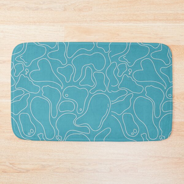 Item preview, Abstract Blue Water Ripple Seamless Pattern designed and sold by BGMeYou.