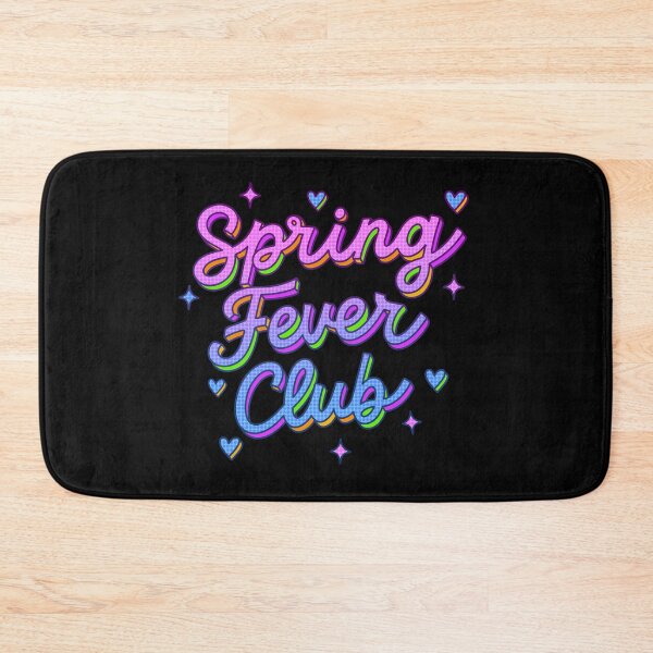 Item preview, Spring Fever Club - Retro Vibes Lettering Design designed and sold by tviyluv.