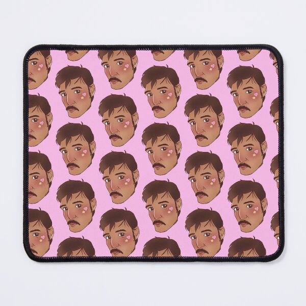 Item preview, Pedro Pascal with stickers designed and sold by doodlebie.