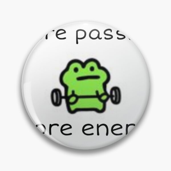 Item preview, Frog inspirational sticker  designed and sold by LiminalStickers.