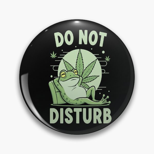 Artikelvorschau, „Bitte nicht stören“-Frosch-Shirt – Lustiges Chill-T-Shirt mit Frosch-Grafik – Entspannte Stimmung entworfen und verkauft von FelixnRobinus.
