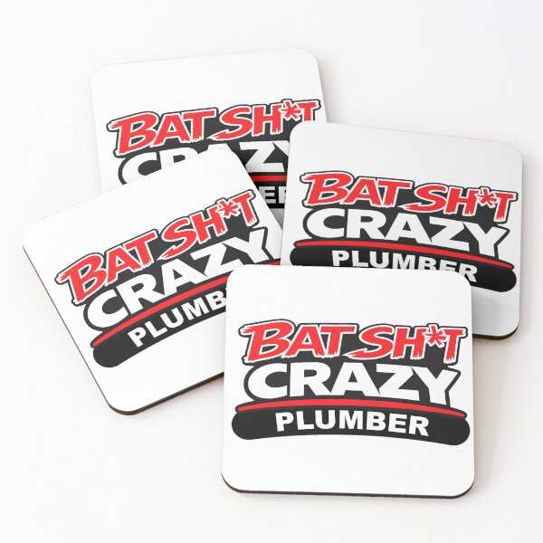 Item preview, BatShit Crazy Plumber designed and sold by BSCI Designs.
