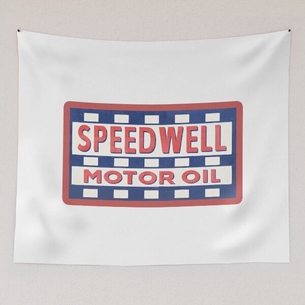 Item preview, Vintage Speedwell Motor Oil designed and sold by QuayTradingCo.