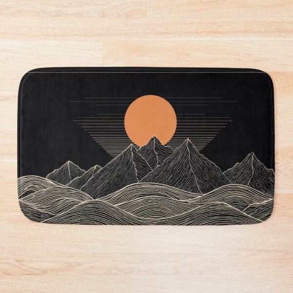 Item preview, Mountains and sun form lines designed and sold by anytka.