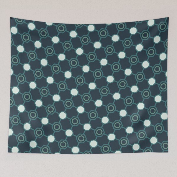 Item preview, Mid Century Honeycomb Checkers - Geometric Shape Pattern  - Gift Ideas For Women designed and sold by RoyalStarsPatts.