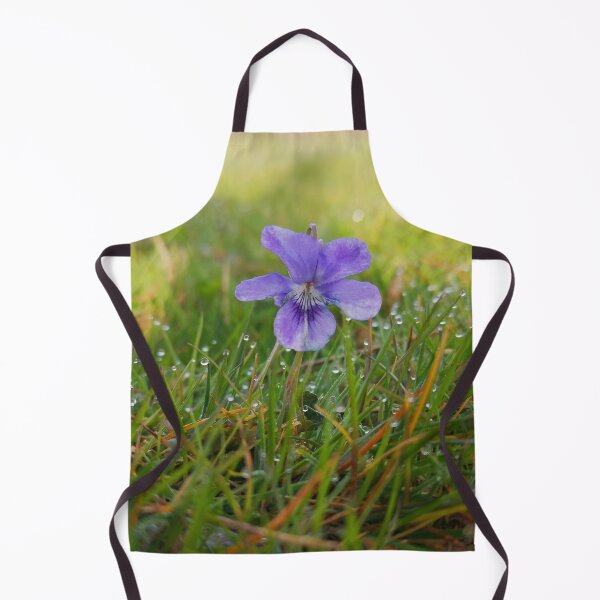 Item preview, Purple Violet Flower in Morning Dew Grass designed and sold by Kainicram.