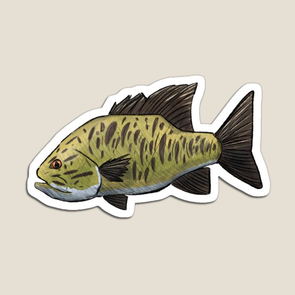 Item preview, Smallmouth Bass Doodle designed and sold by g0rthal.