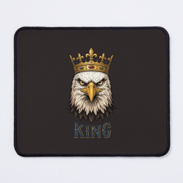 Item preview, Crowned Bald Eagle King Portrait designed and sold by AwesomeBeyondLimits.