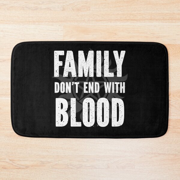 Item preview, Family Don’t End With Blood Supernatural Quote SPN designed and sold by Say It With Ink.