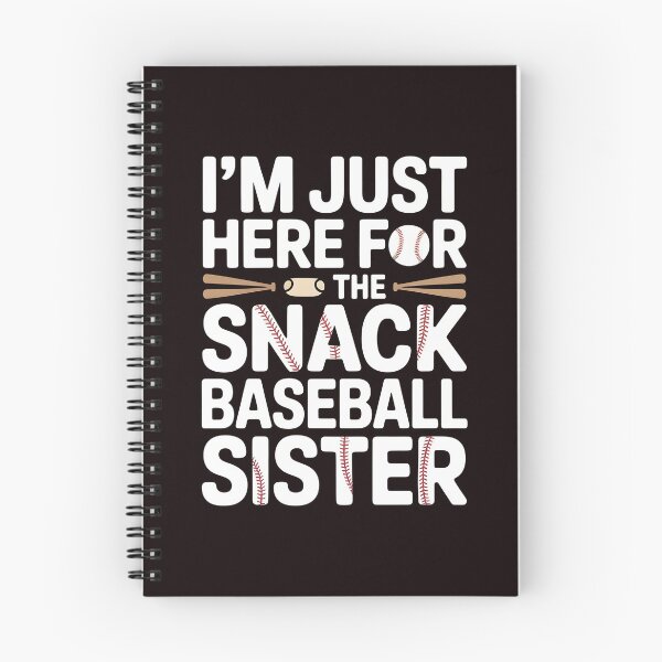 Item preview, I`m Just Here For The Snack Baseball Sister – Baseball League Game Day Humor designed and sold by Redgiant87x.