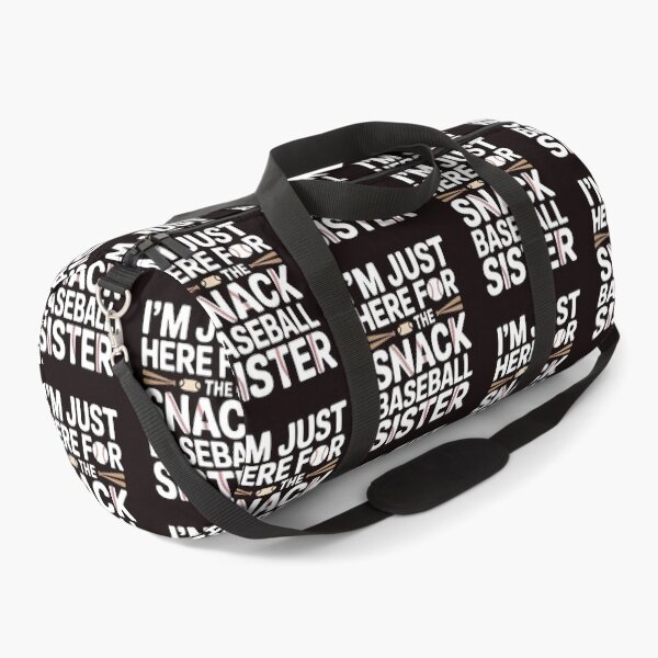 Item preview, I`m Just Here For The Snack Baseball Sister – Baseball League Game Day Humor designed and sold by Redgiant87x.