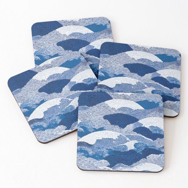 Item preview, Waves of Blue designed and sold by Hashola Designs.