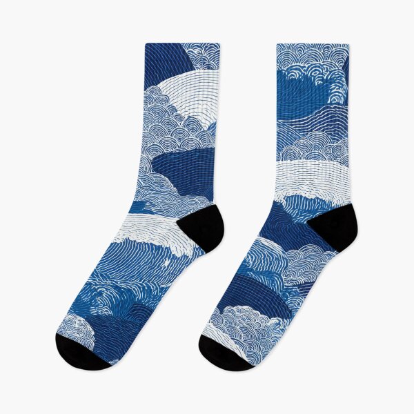 Item preview, Waves of Blue designed and sold by Hashola Designs.