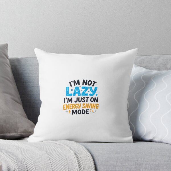 Item preview, Funny Energy Saving Mode Quote Typography Art designed and sold by MahaMonner.