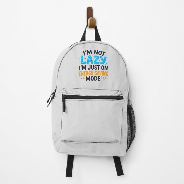 Item preview, Funny Energy Saving Mode Quote Typography Art designed and sold by MahaMonner.