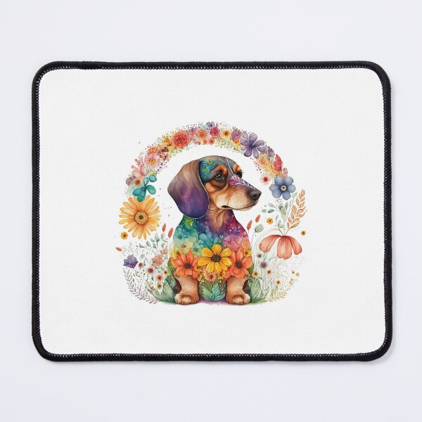 Item preview, A Bohemian Watercolor Puppy Portrait designed and sold by KrisGraphic45.