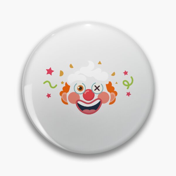 Item preview, Happy Chaos Party Clown Face designed and sold by risingrocket.