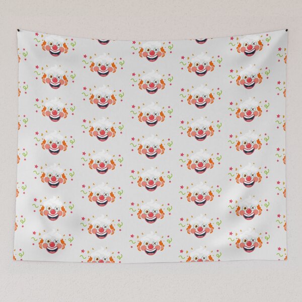 Item preview, Happy Chaos Party Clown Face designed and sold by risingrocket.