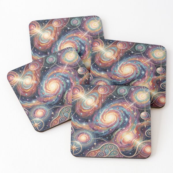 Item preview, Cosmic Galaxy Swirl – Abstract Universe Art with Vibrant Energy designed and sold by FotoworldEdel.
