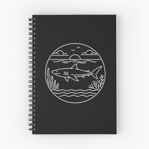 Item preview, Tiger Shark Line Art Fish Lover designed and sold by faridman.