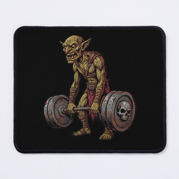Item preview, Goblin does weight training designed and sold by ReneMM.