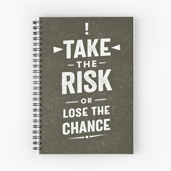 Item preview, Take the Risk Quote designed and sold by tilenor.