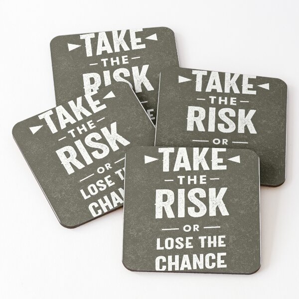 Item preview, Take the Risk Quote designed and sold by tilenor.