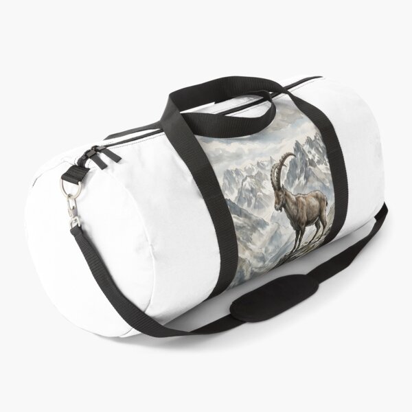 Item preview, Alpine Ibex - Mountain Goat Wildlife Landscape designed and sold by RubisLeaf.