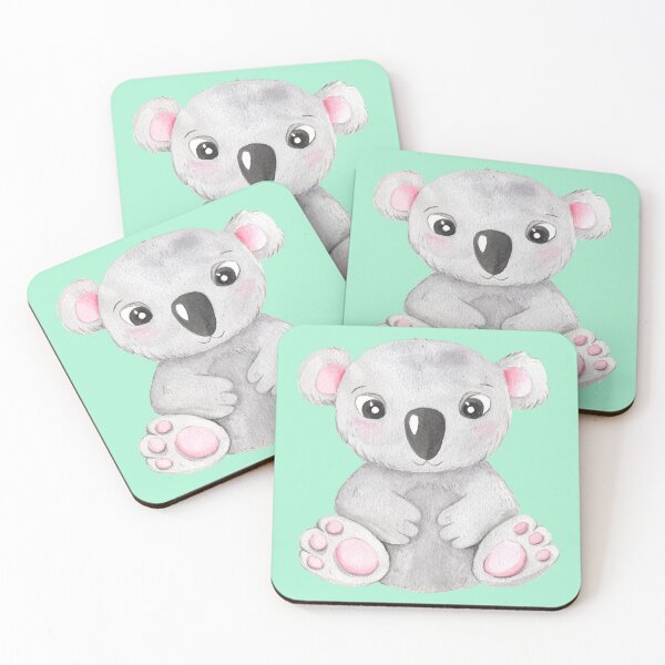 Item preview, Cute Watercolor Baby Koala - Sweet Australian Nursery Art designed and sold by Lumina-Studio.