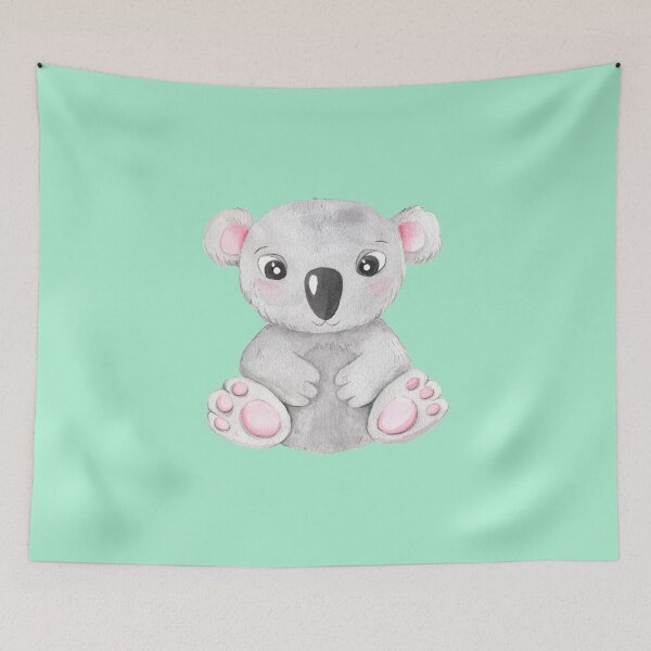 Item preview, Cute Watercolor Baby Koala - Sweet Australian Nursery Art designed and sold by Lumina-Studio.