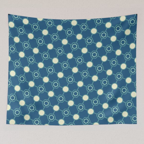 Item preview, Modern Hexagram Interlocking - Geometric Shape Pattern  - Gifts For Her designed and sold by RoyalStarsPatts.