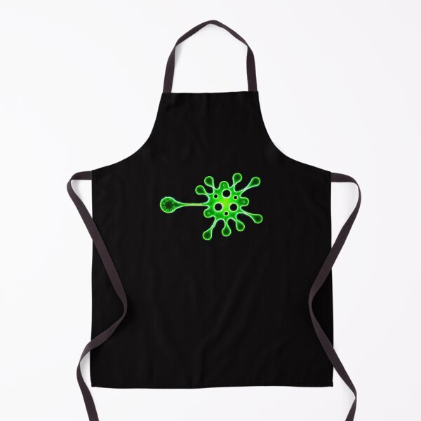 Item preview, Crop circle splat neon green designed and sold by MessageToEarth.