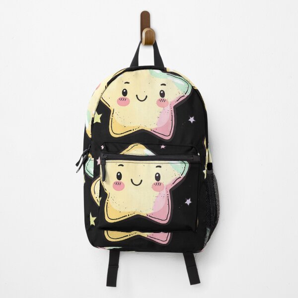 Item preview, Cute Kawaii Star Sticker – Pastel Smiling Cartoon Star designed and sold by DZ Vibe Studio.