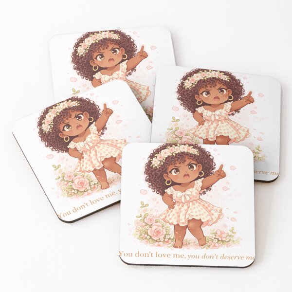 Item preview, Princess Sara – You Don’t Love Me, You Don’t Deserve Me | Cute Self Love Quote Aesthetic designed and sold by PrincSaraStudio.