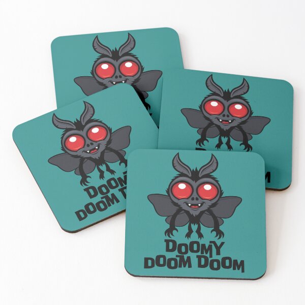 Item preview, Doomy Doom Doom Cute Mothman Cryptid designed and sold by fizzgig.