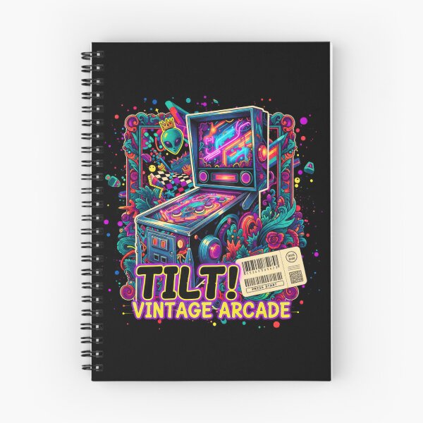Item preview, Tilt Vintage Arcade Shirt | Retro Gaming Tee | 80s & 90s Nostalgia Graphic designed and sold by FitEnvy.