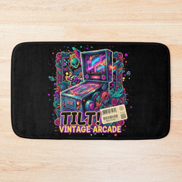 Item preview, Tilt Vintage Arcade Shirt | Retro Gaming Tee | 80s & 90s Nostalgia Graphic designed and sold by FitEnvy.