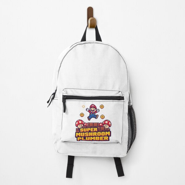 Item preview, Super Mushroom Plumber – Cute Retro Pixel Gaming Graphic for Gamers designed and sold by Dhenin Studio.