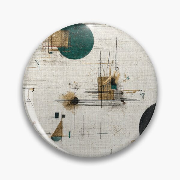 Item preview, Green and gold atomic Balance designed and sold by AquamaraArt.
