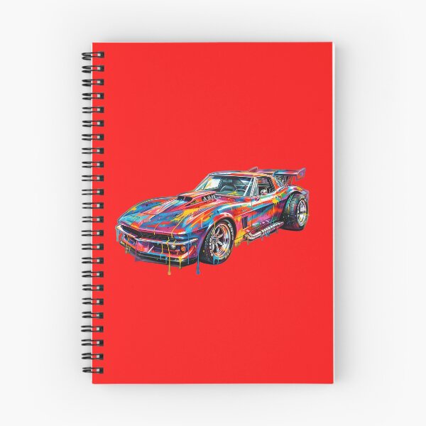 Item preview, Psychedelic 1960s Corvette Sting Ray Street Art designed and sold by rgagliardi2017.