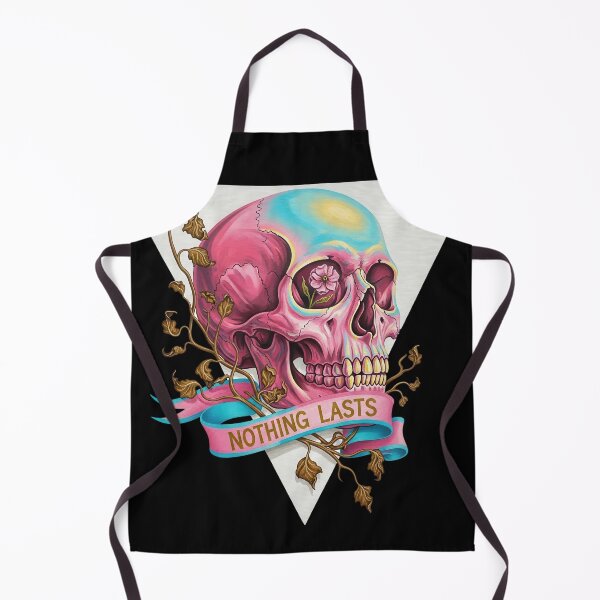 Item preview, Nothing Lasts  Pink Skull and Dead Flowers designed and sold by nuel-art.