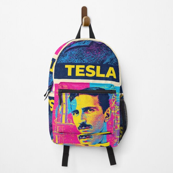 Item preview, Nikola Tesla: Pop Art Portrait - Physics Poster designed and sold by Mr Mustard Prints.