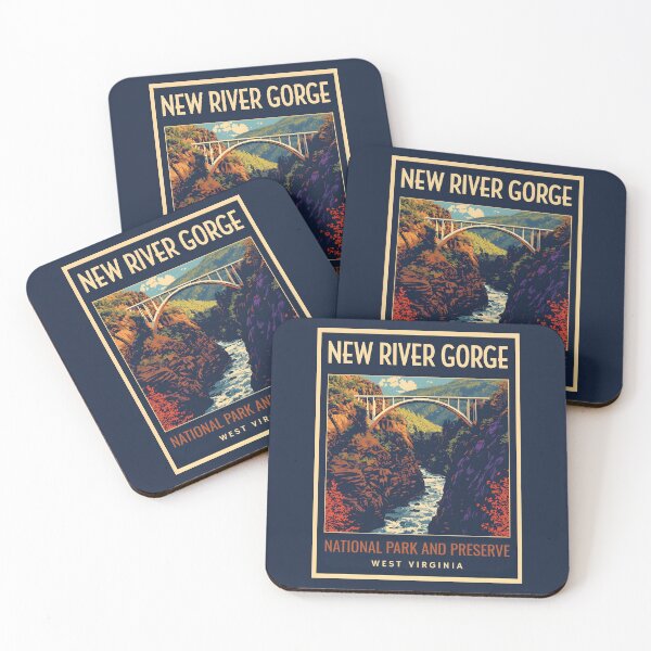 Item preview, New River Gorge National Park and Preserve designed and sold by StudioRedKoala.